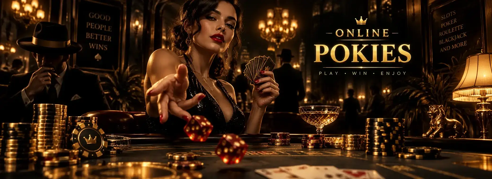 Close-up of pokies reels and payline display